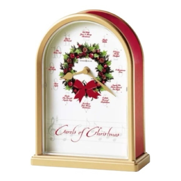 Howard Miller Carols of Christmas Musical Clock 🕰️ NWOT - Picture 4 of 16